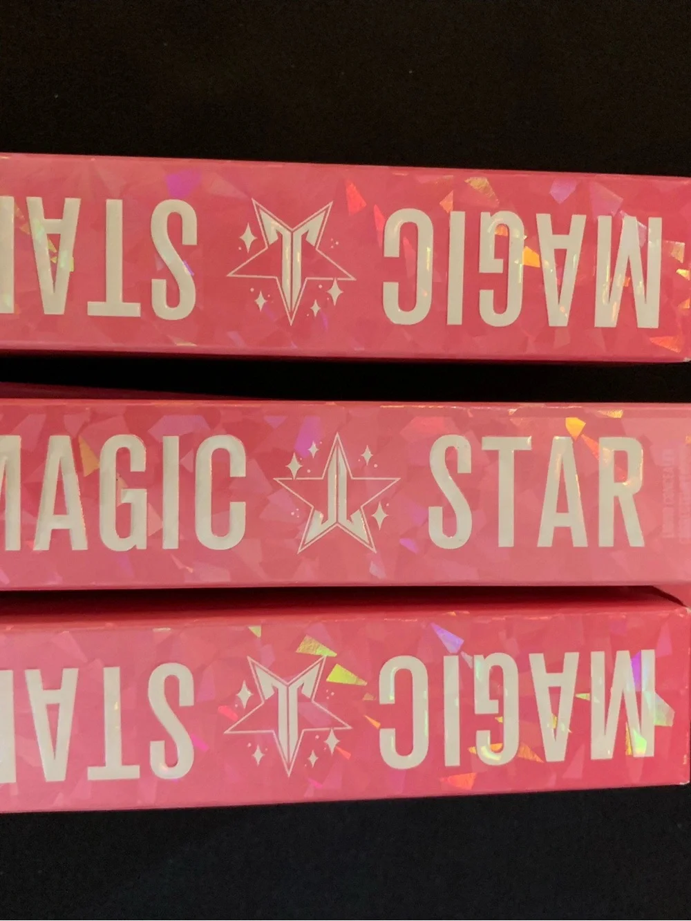 Jeffree Star  Boxes - Yellow, Orange, Lavender Magic Star . price for each 1.